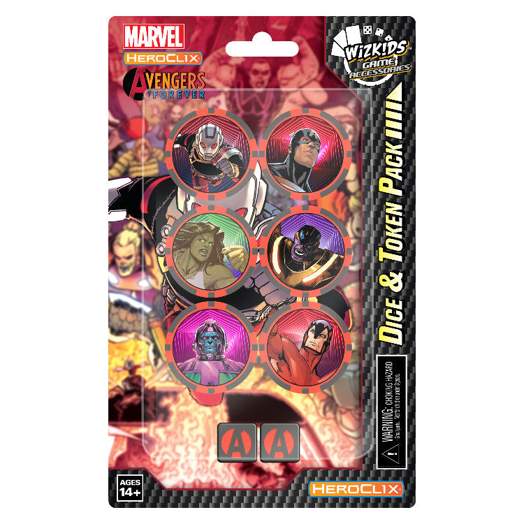 Marvel HeroClix: Avengers Forever - Ant-Man Dice & Token Pack