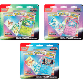 Pokemon: Scarlet & Violet - Prismatic Evolutions - Tech Sticker Collection (Set of 3)