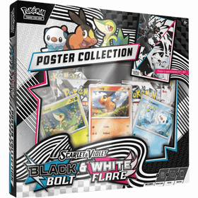 Pokemon: Scarlet & Violet - Black Bolt & White Flare - Poster Collection