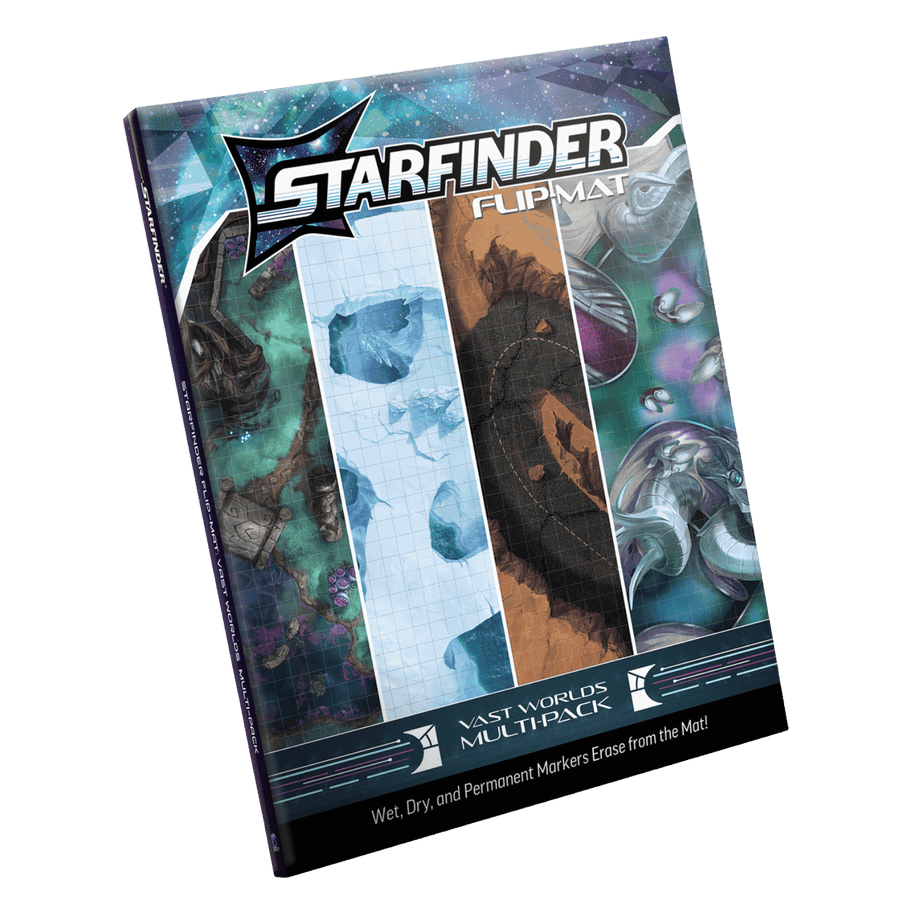 Starfinder RPG: Flip-Mat - Vast Worlds Multi-Pack