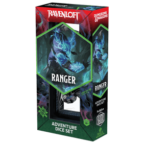 Sirius Dice: Dungeons & Dragons Adventure Dice Set - Ranger - Black/Blue (14)