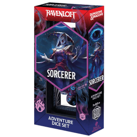 Sirius Dice: Dungeons & Dragons Adventure Dice Set - Sorcerer - Purple (14)