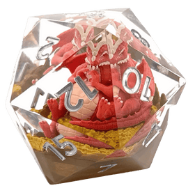 Sirius Dice: 55MM D20 Scenic - D&D Thumberchaud