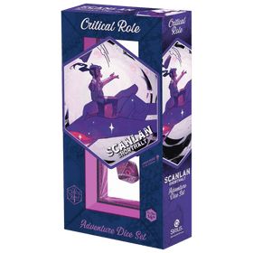 Sirius Dice: Critical Role Vox Machina Adventure Dice Set - Scanlan Shorthalt