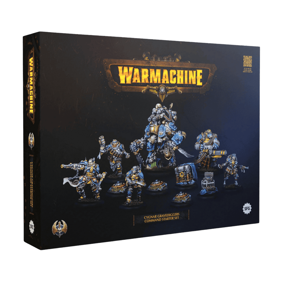 Warmachine: Cygnar Gravediggers Command Starter