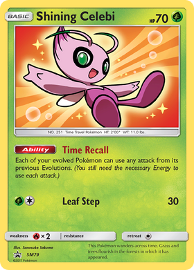 Shining Celebi SM79/248 - SM Black Star Promos Holofoil (MP)
