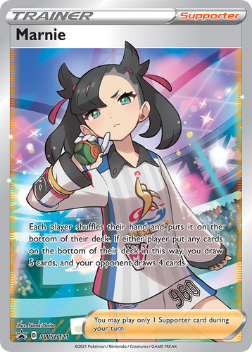 Marnie SWSH121/298 - SWSH Black Star Promos Holofoil (LP)