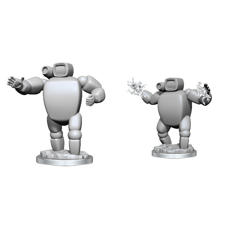 Starfinder Battles Deep Cuts Unpainted Miniatures: Hugbot Incapacitators