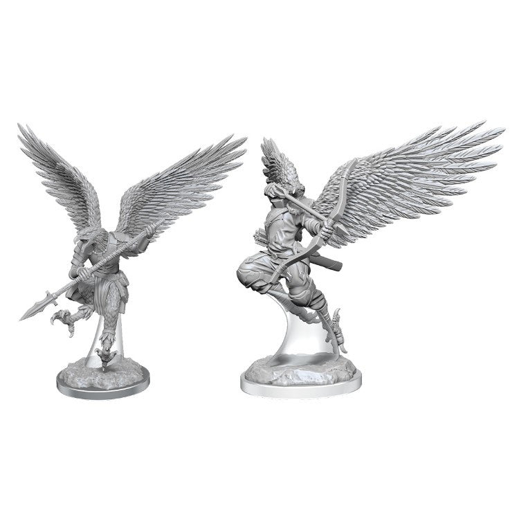 Dungeons & Dragons Nolzur's Marvelous Unpainted Miniatures: Aarakocra Fighters (Wave 17)