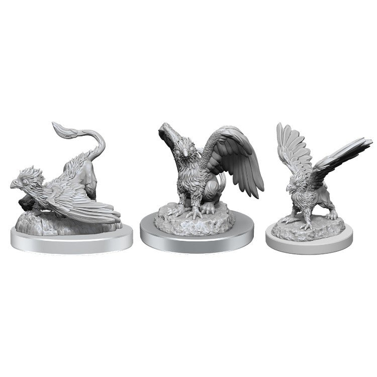 Dungeons & Dragons Nolzur's Marvelous Unpainted Miniatures: Griffon Hatchlings (Wave 17)