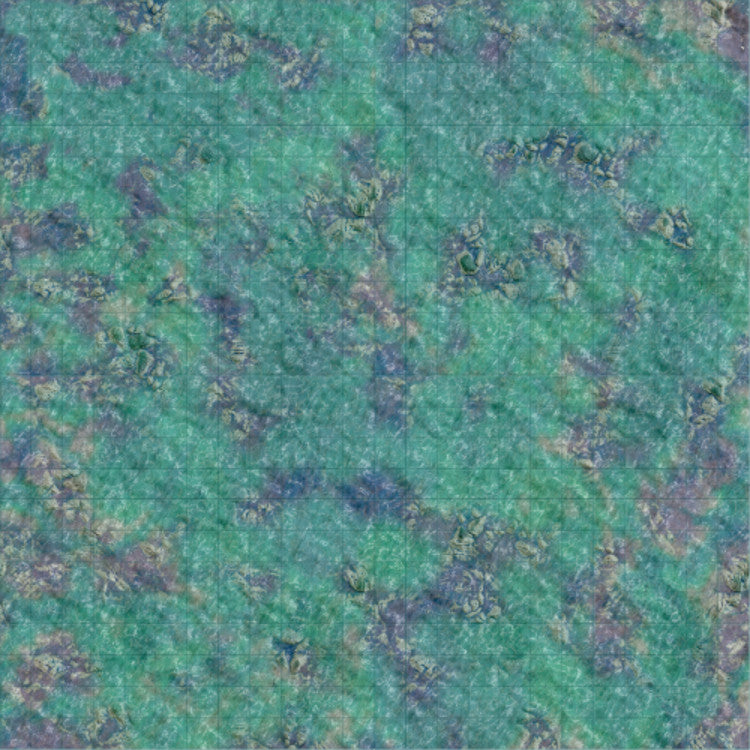 WarLock Tiles: Subterranean Lake - Caverns Game Mat