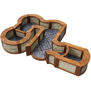 Warlock Tiles: 1" Angles & Curves - Town & Village Expansion