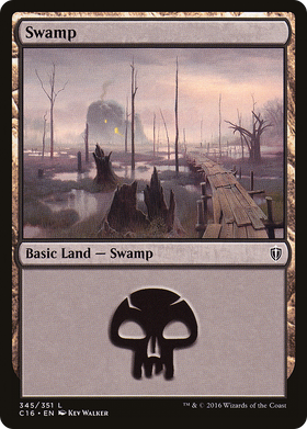 Swamp (C16-345) - Commander 2016