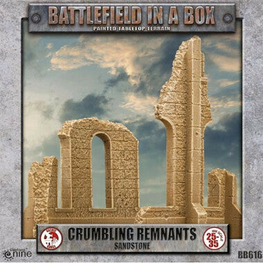 Battlefield in a Box: Crumbling Remnants Sandstone - Gothic Battlefields