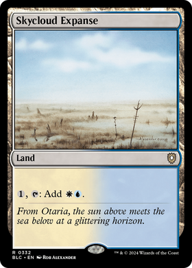 Skycloud Expanse (BLC-332) - Bloomburrow Commander