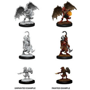 Dungeons & Dragons: Nolzur's Marvelous Unpainted Miniatures - Kobold Inventor, Dragonshield, & Sorcerer