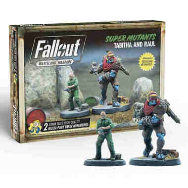 Fallout: Wasteland Warfare - Super Mutants Tabitha & Raul