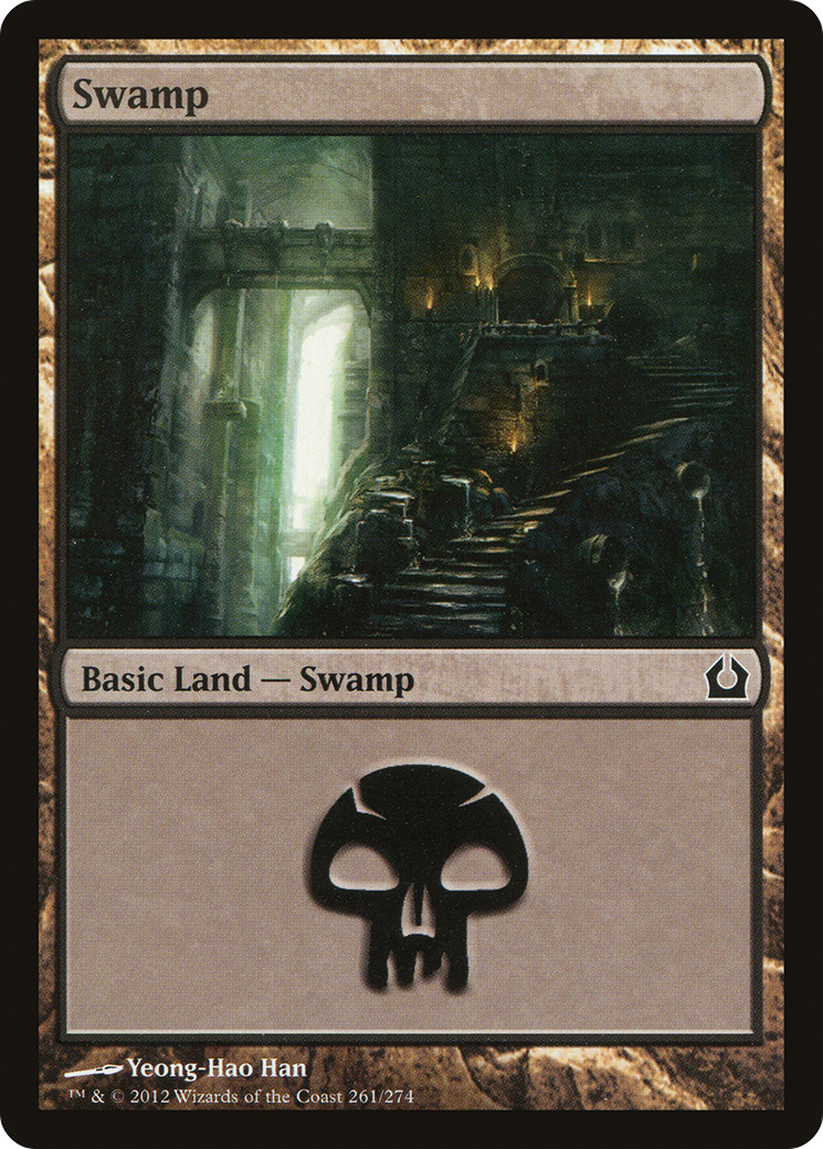 Swamp (RTR-261) - Return to Ravnica Foil