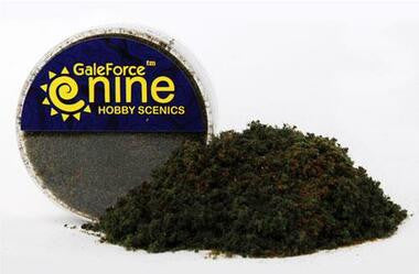 Gale Force Nine: Hobby Scenics - Hobby Round - Dark Conifer Flock Blend