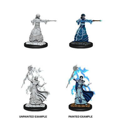 Dungeons & Dragons: Nolzur's Marvelous Unpainted Miniatures - Female Elf Wizard