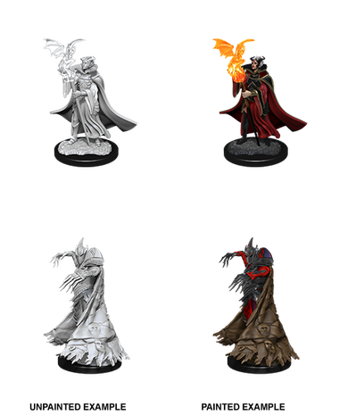 Pathfinder Battles Deep Cuts Unpainted Miniatures: Cultist & Devil