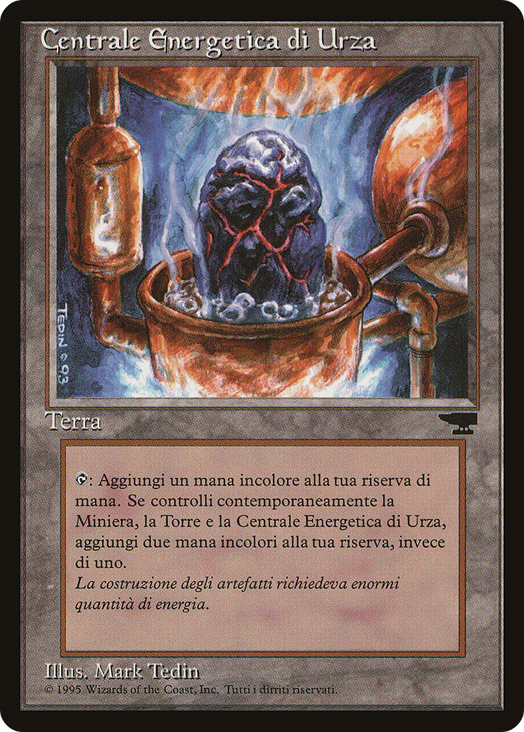 Urza's Power Plant (REN-181) - Rinascimento