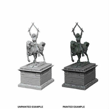 Wizkids Deep Cuts Unpainted Miniatures - Heroic Statue (Wave 12.5)