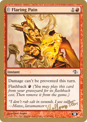 Flaring Pain (WCD-WE89SB) - World Championship Decks 2003: (tombstone)
