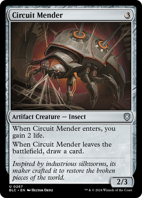 Circuit Mender (BLC-267) - Bloomburrow Commander