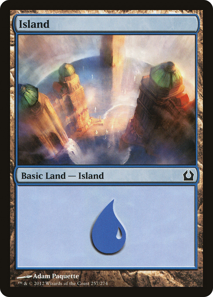 Island (RTR-257) - Return to Ravnica Foil
