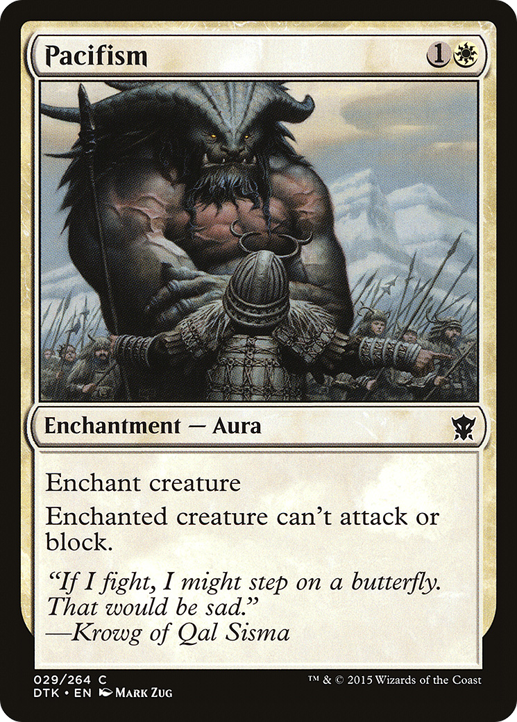 Pacifism (DTK-029) - Dragons of Tarkir Foil