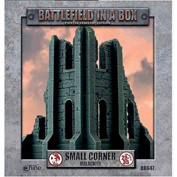 Battlefield in a Box: Small Corner Malachite - Gothic Battlefields (2)