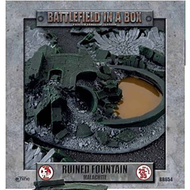 Battlefield in a Box: Ruined Fountain Malachite - Gothic Battlefields
