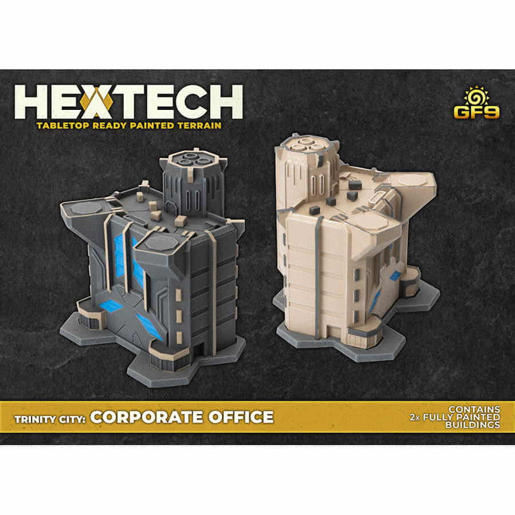 Battlefield in a Box: Hextech Terrain - Trinity City - Corporate Office (Wave 1)