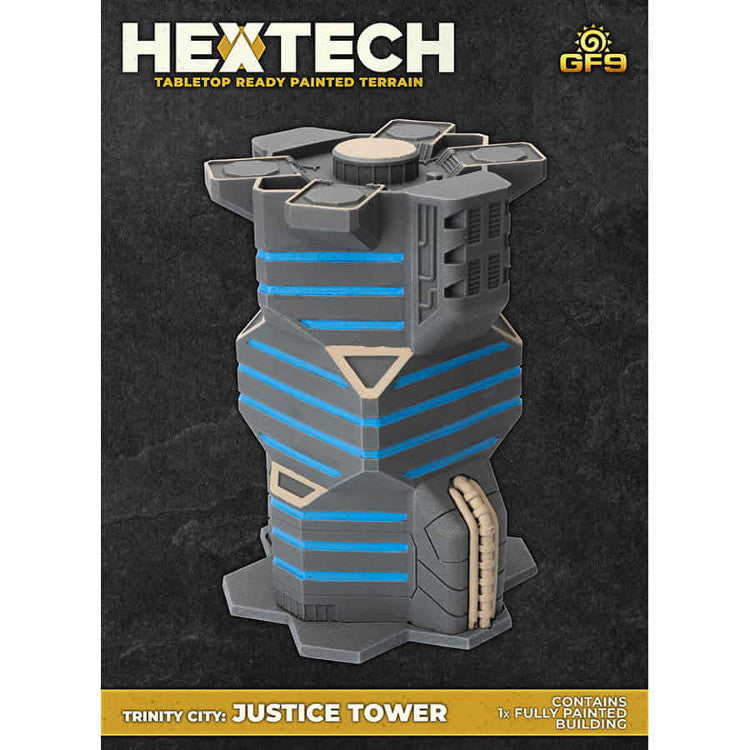 Battlefield in a Box: Hextech Terrain - Trinity City - Justice Tower (Wave 1)