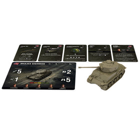World of Tanks Miniatures Game: Wave 7 Tank - American M4A3E8 Sherman