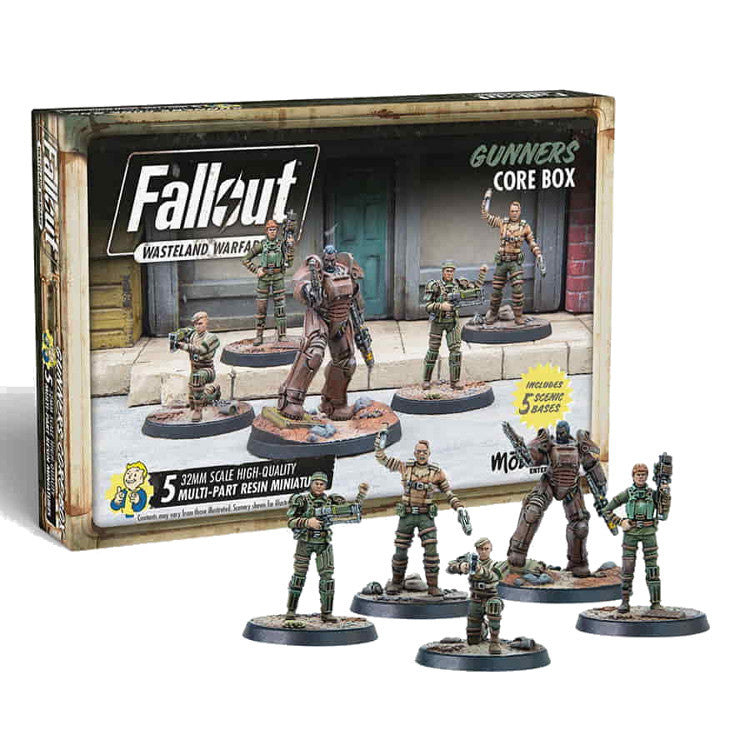 Fallout: Wasteland Warfare - Gunners - Core Box