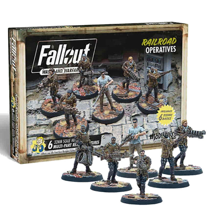 Fallout: Wasteland Warfare - Railroad - Operatives