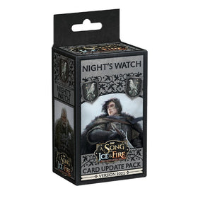 A Song of Ice & Fire Miniatures Game: Night's Watch - Card Update Pack (Version 2021)