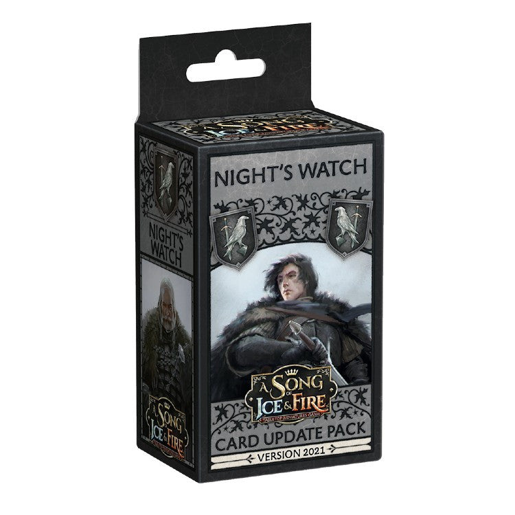 A Song of Ice & Fire Miniatures Game: Night's Watch - Card Update Pack (Version 2021)