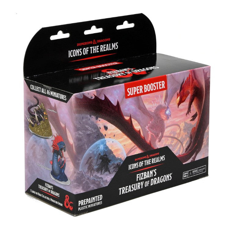 Dungeons & Dragons Miniatures: Icons of the Realms - Fizban's Treasury of Dragons - Super Booster Pack
