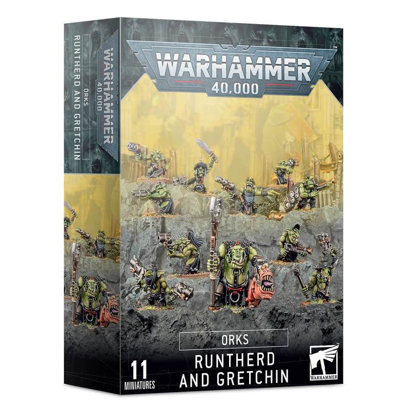 Warhammer 40K: Orks - Runtherd & Gretchin