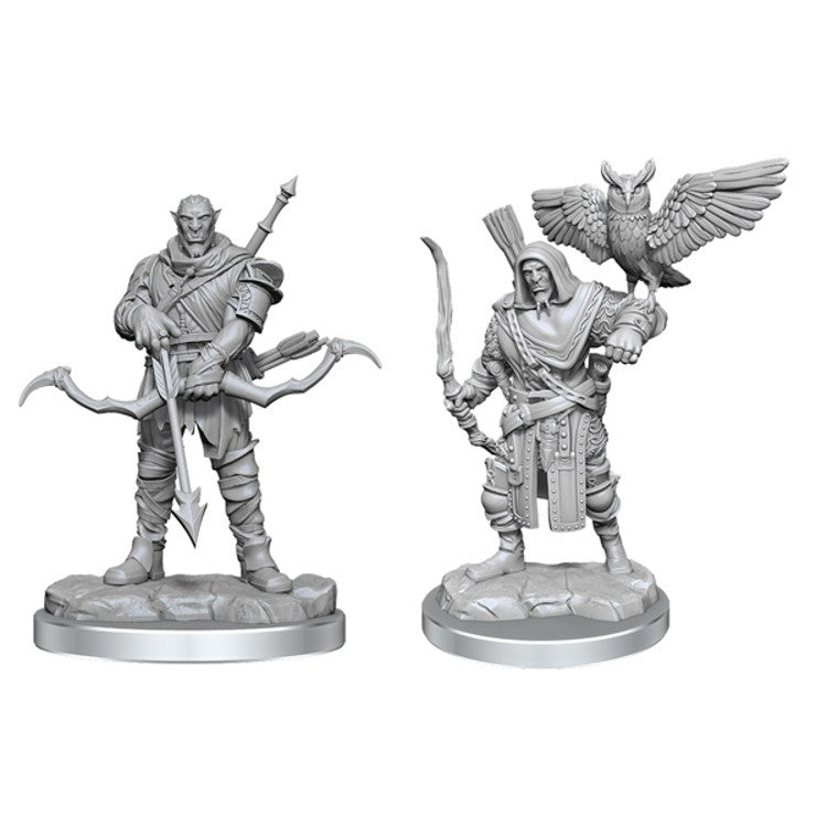 Dungeons & Dragons Nolzur's Marvelous Unpainted Miniatures: Male Orc Ranger (Wave 17)