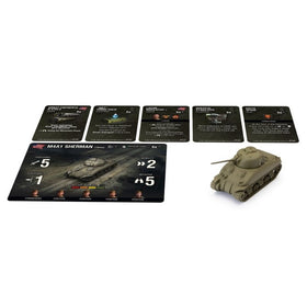 World of Tanks Miniatures Game: Wave 5 Tank - American (M4A1 76mm Sherman)