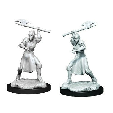 Critical Role Unpainted Miniatures: Female Half-Elf Echo Knight & Echo (Wave 1) (On Sale)