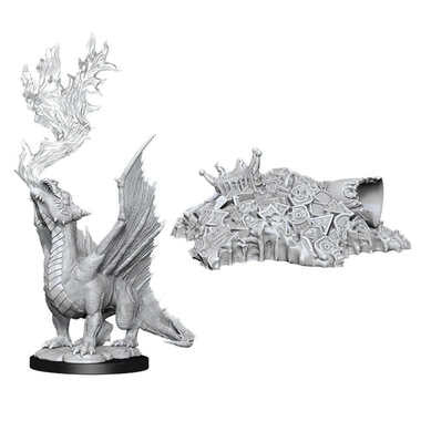 Dungeons & Dragons: Nolzur's Marvelous Unpainted Miniatures: Gold Dragon Wyrmling