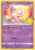 Mew 11/25 - Celebrations Holofoil (LP)