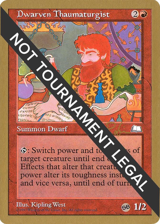Dwarven Thaumaturgist - 1998 Ben Rubin (WTH) (SB)