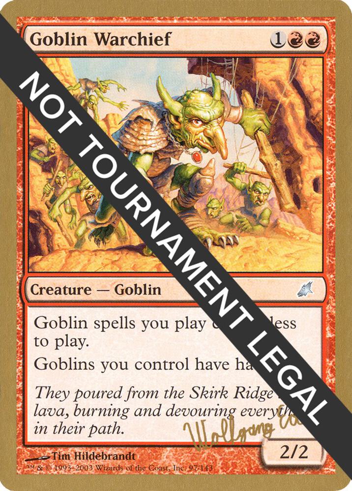 Goblin Warchief - 2003 Wolfgang Eder (SCG)