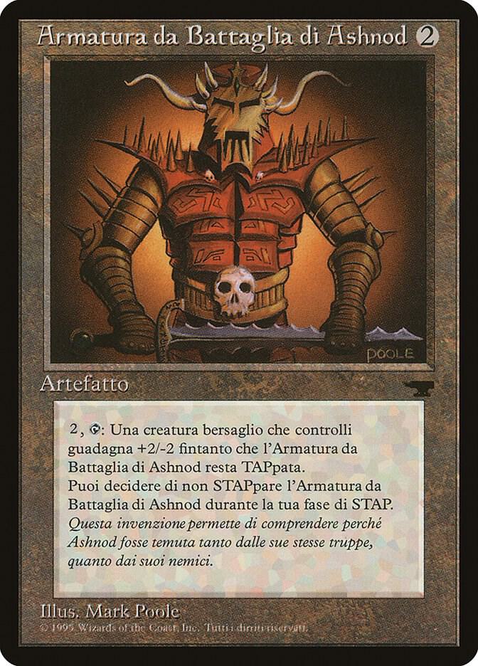 Ashnod's Battle Gear (Italian) - "Armatura da Battaglia di Ashnod"